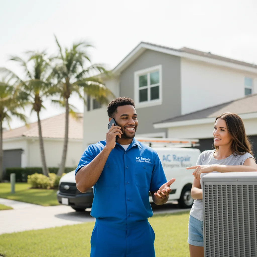 AC Repair Pompano Beach customer support in Lake Village